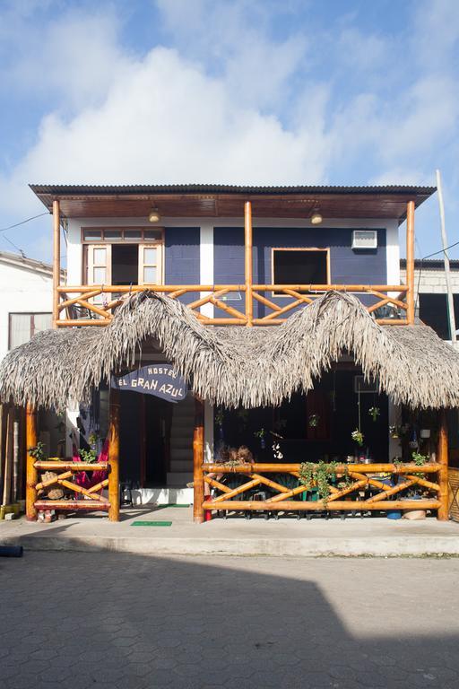 Hostel El Gran Azul Olón Esterno foto