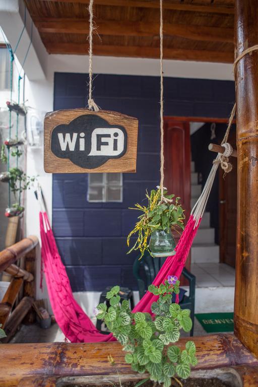 Hostel El Gran Azul Olón Esterno foto